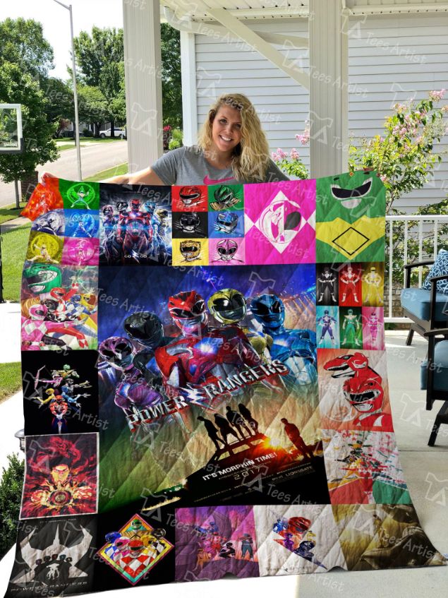 Power Ranger Quilt Blanket 0632 Power Ranger Quilt Blanket 0632