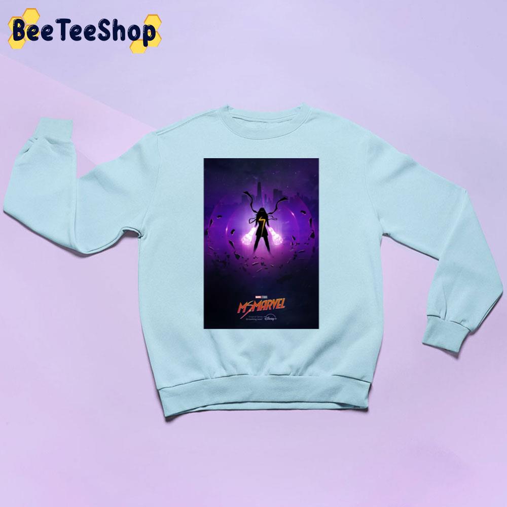 Power Up Ms Marvel Art Unisex Sweatshirt Power Up Ms Marvel Art Unisex Sweatshirt