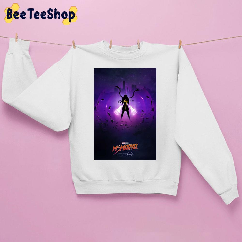 Power Up Ms Marvel Art Unisex Sweatshirt Power Up Ms Marvel Art Unisex Sweatshirt