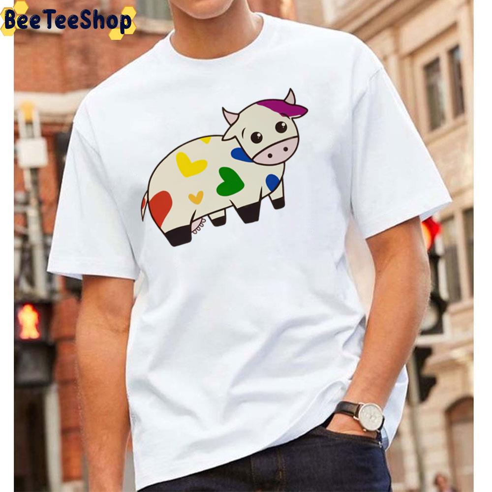 Pride Allyship Cow Unisex T-Shirt Pride Allyship Cow Unisex T-Shirt