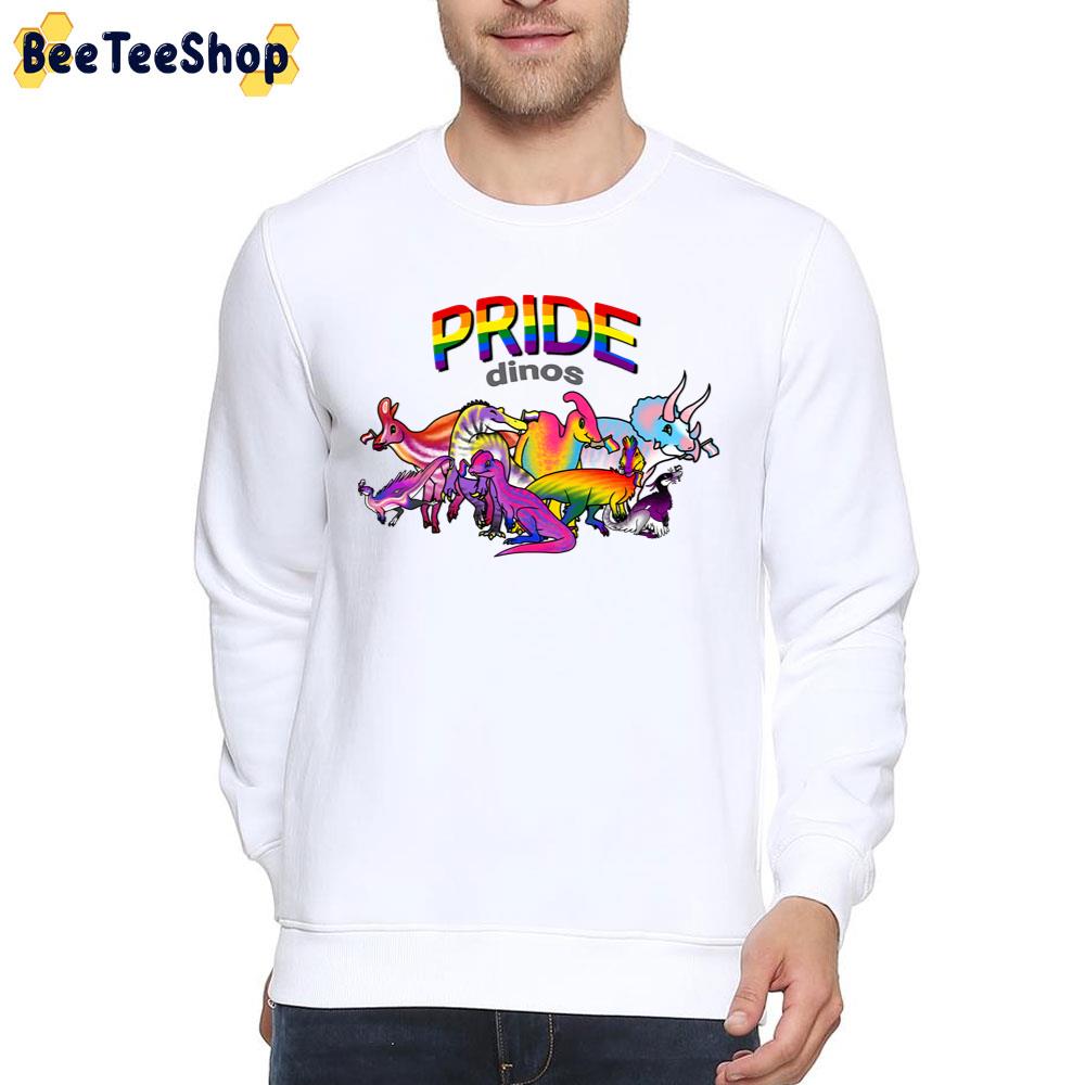 Pride Dinos Family Pride Month Dinosaurs Jurassic World Dominion Unisex T-Shirt Pride Dinos Family Pride Month Dinosaurs Jurassic World Dominion Unisex T-Shirt