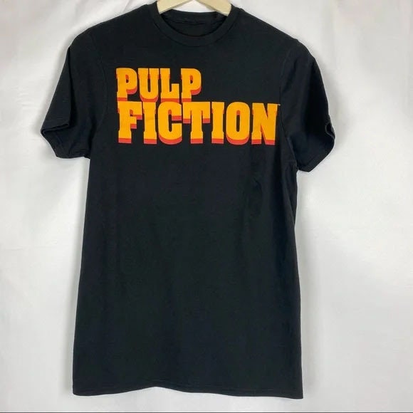 Pulp Fiction Movie Logo Graphic Unisex T-Shirt Pulp Fiction Movie Logo Graphic Unisex T-Shirt