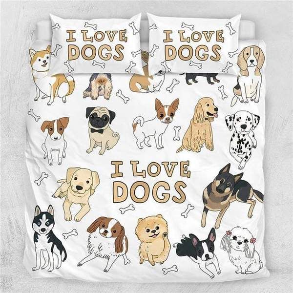 Puppy Cotton Bedding Sets Puppy Cotton Bedding Sets