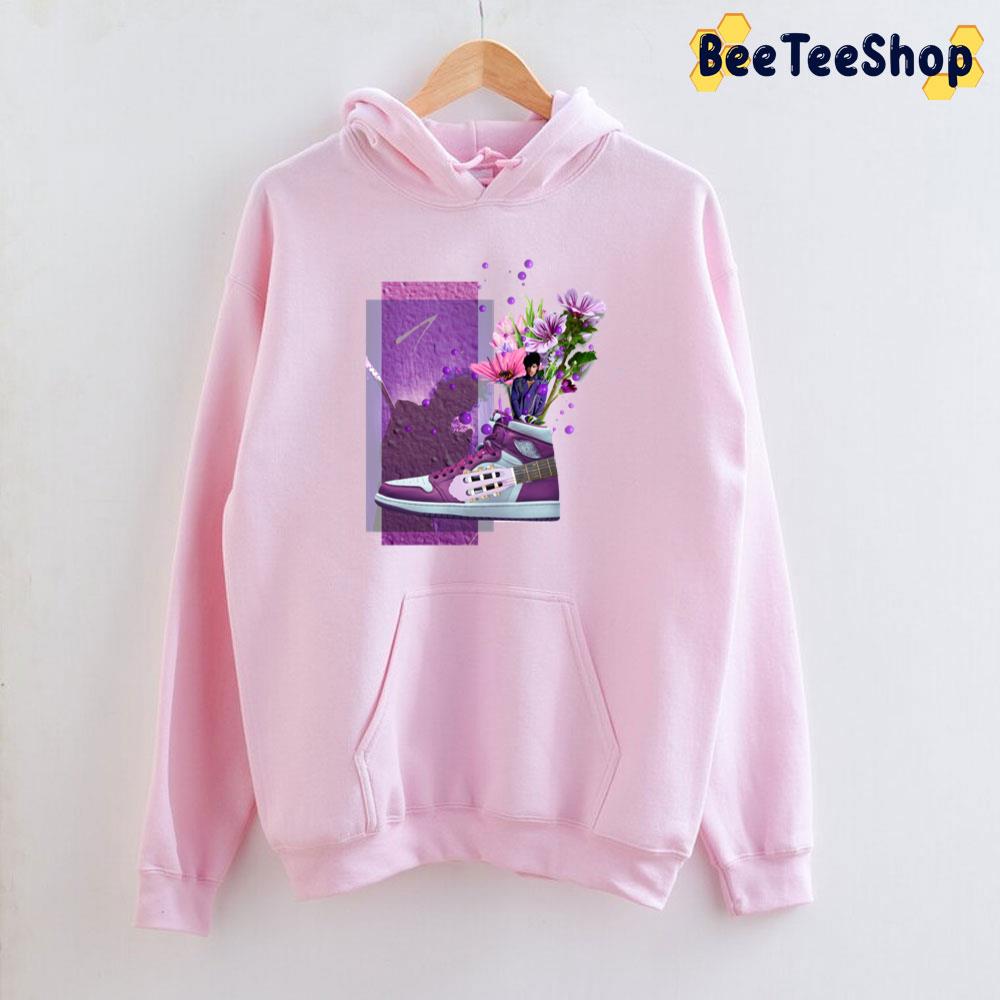 Purple Art Shoes Unisex T-Shirt Purple Art Shoes Unisex T-Shirt