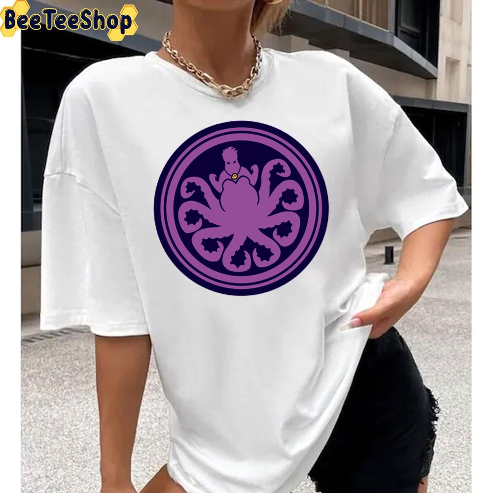 Purple Art Ursula The Little Mermaid Unisex T-Shirt Purple Art Ursula The Little Mermaid Unisex T-Shirt
