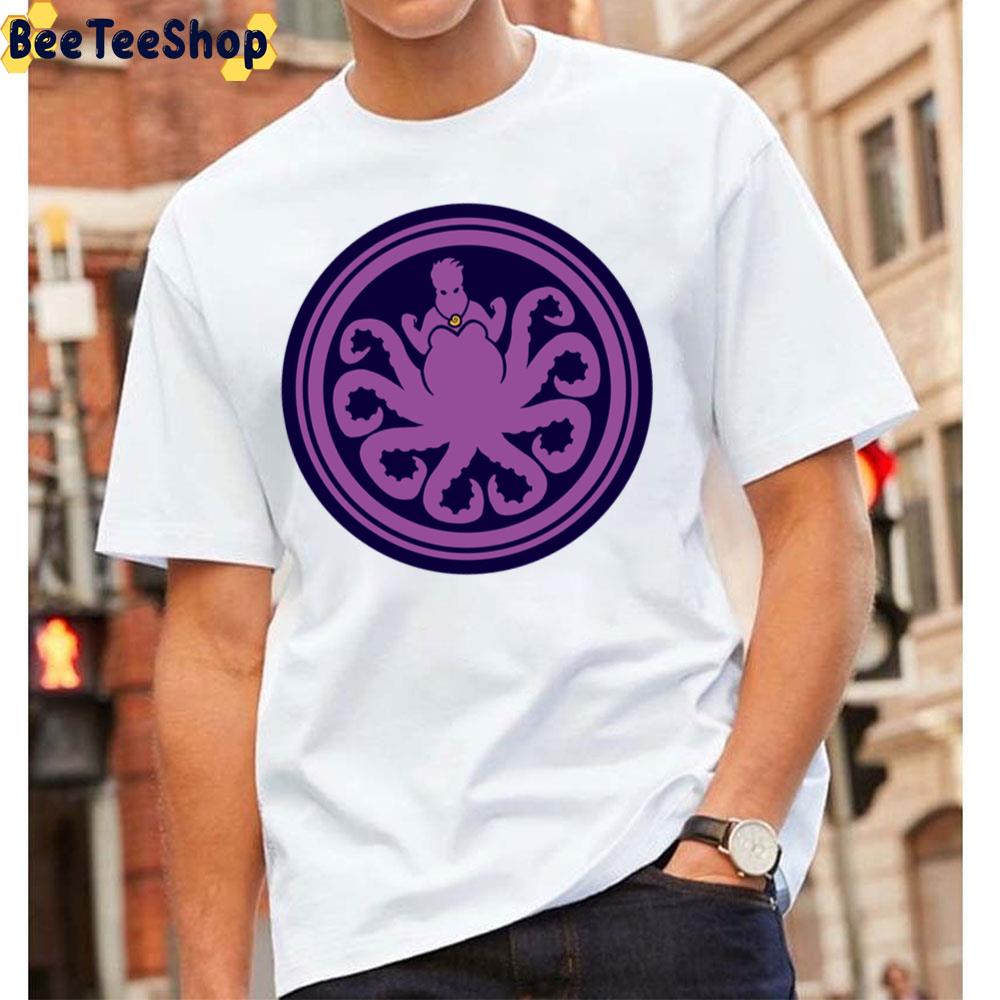 Purple Art Ursula The Little Mermaid Unisex T-Shirt Purple Art Ursula The Little Mermaid Unisex T-Shirt