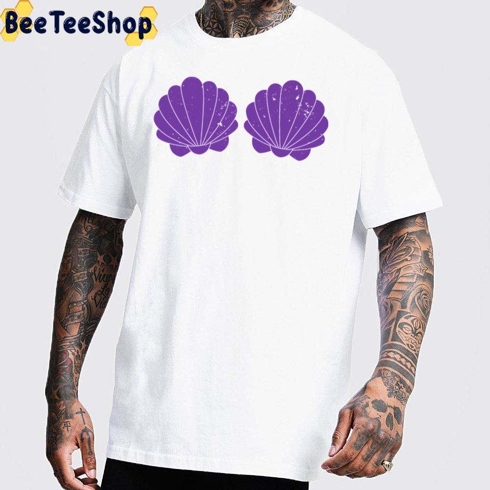 Purple Mermaid Shells Unisex T-Shirt Purple Mermaid Shells Unisex T-Shirt