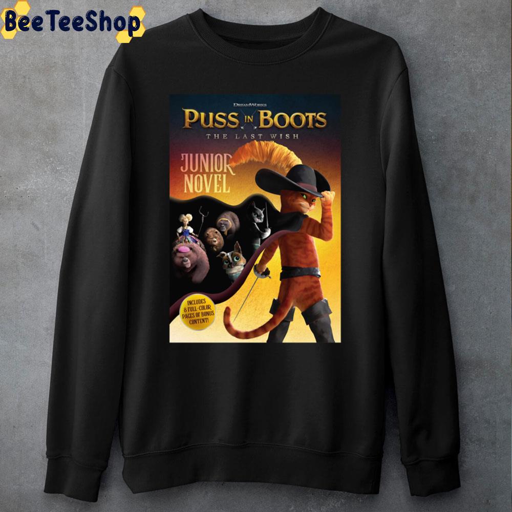 Puss In Boots The Last Wish 2022 New Movie Unisex T-Shirt Puss In Boots The Last Wish 2022 New Movie Unisex T-Shirt