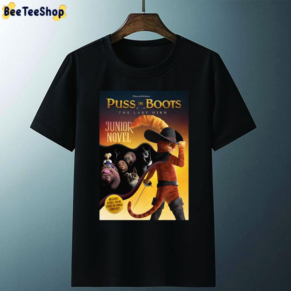 Puss In Boots The Last Wish 2022 New Movie Unisex T-Shirt Puss In Boots The Last Wish 2022 New Movie Unisex T-Shirt