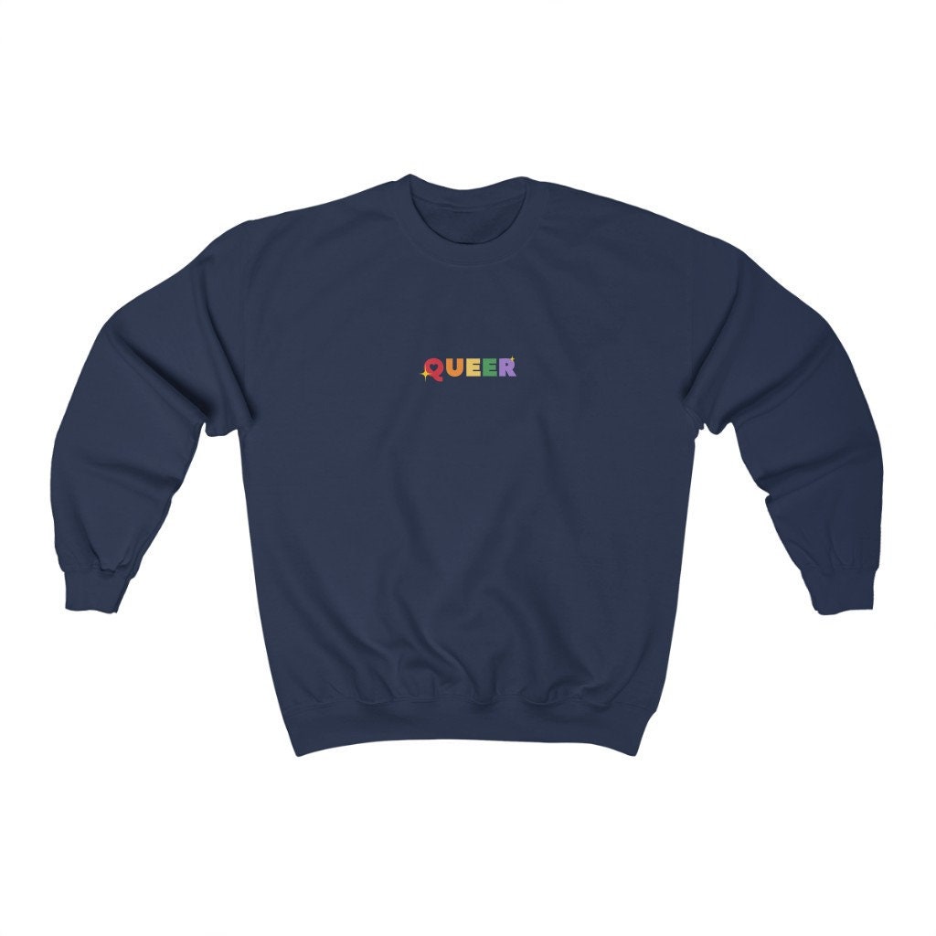Queer Lgbtq+ Pride Month Unisex Sweatshirt Queer Lgbtq+ Pride Month Unisex Sweatshirt