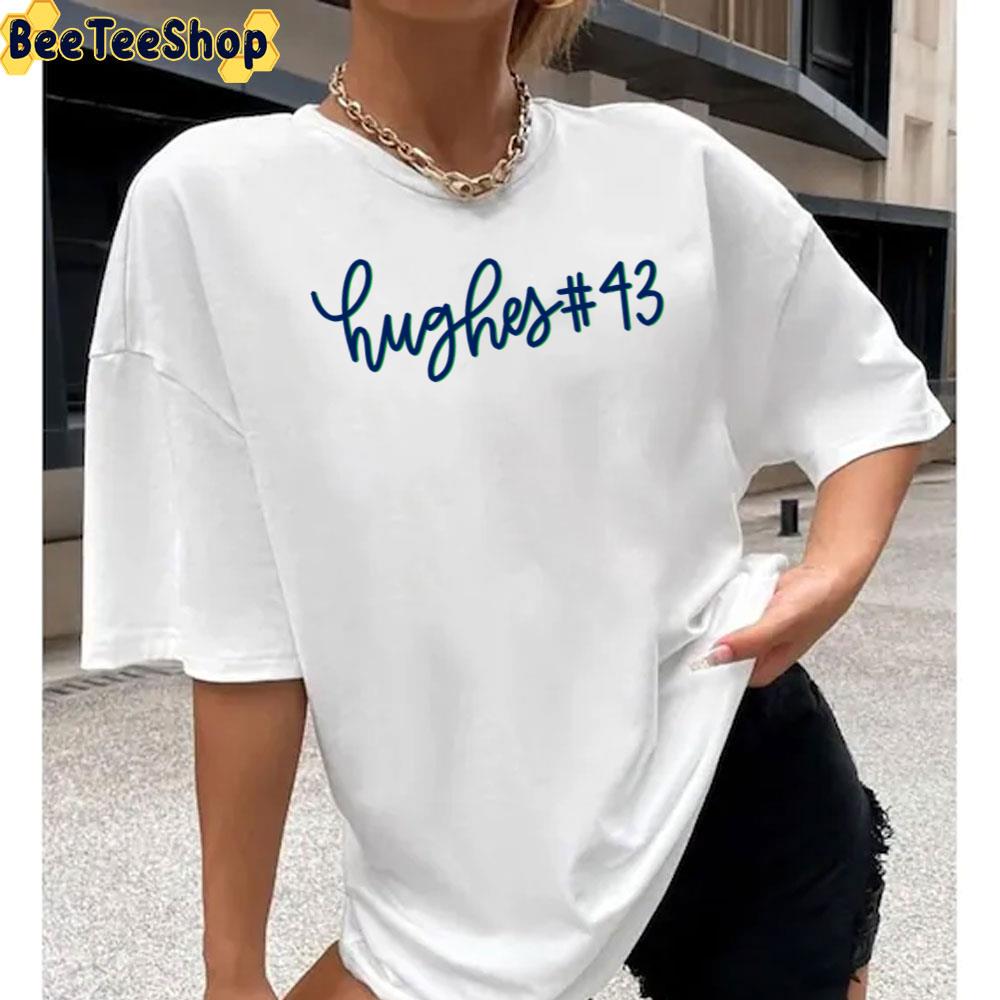 Quinn Hughes Vancouver Canucks Hockey Unisex T-Shirt Quinn Hughes Vancouver Canucks Hockey Unisex T-Shirt
