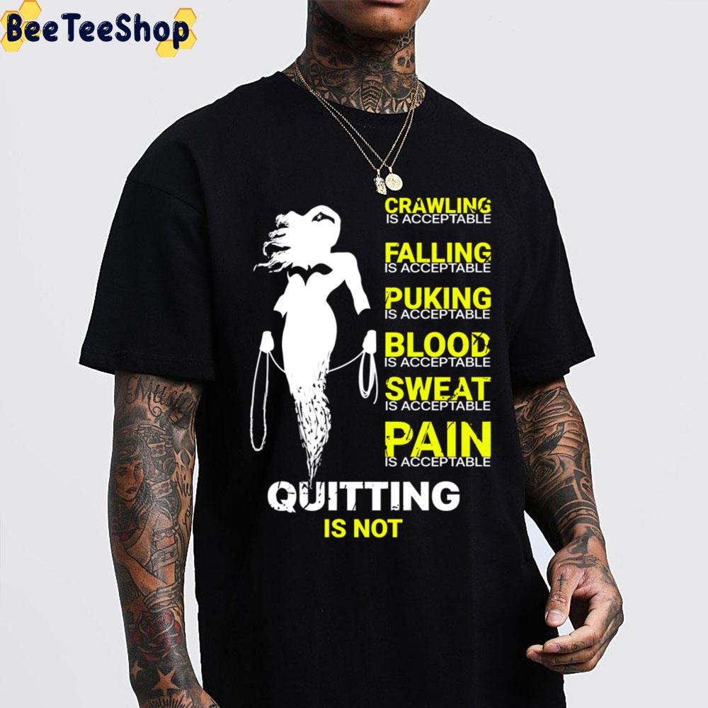 Quitting Is Not Wonder Woman Unisex T-Shirt Quitting Is Not Wonder Woman Unisex T-Shirt