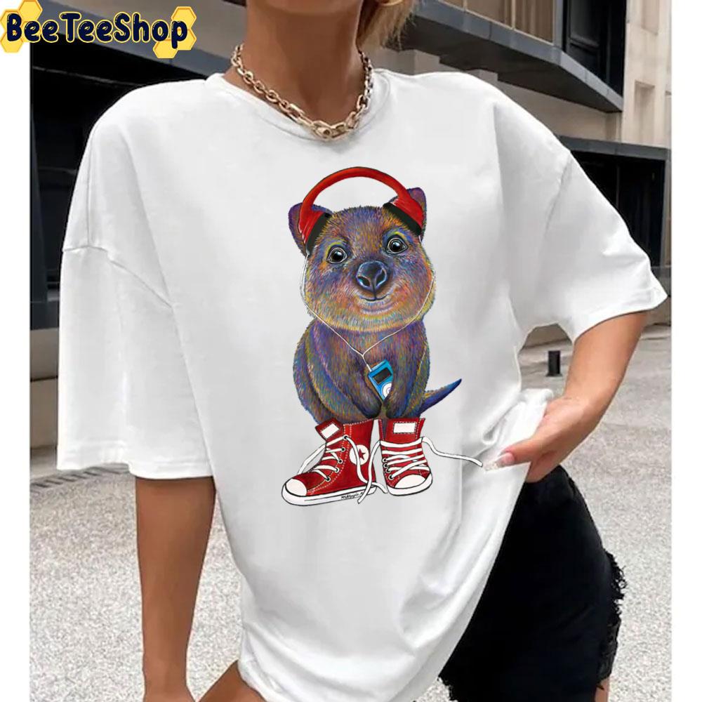 Quokka Lota Fun Converse Shoes Unisex T-Shirt Quokka Lota Fun Converse Shoes Unisex T-Shirt