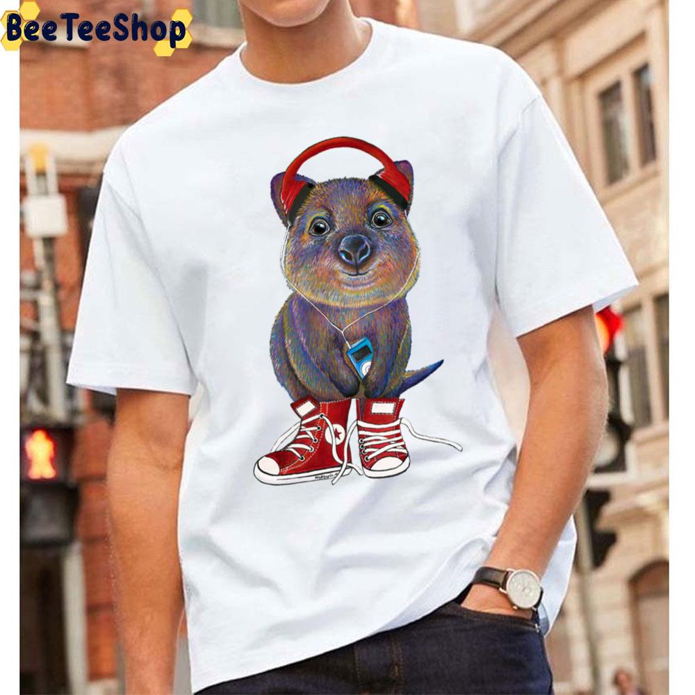 Quokka Lota Fun Converse Shoes Unisex T-Shirt Quokka Lota Fun Converse Shoes Unisex T-Shirt