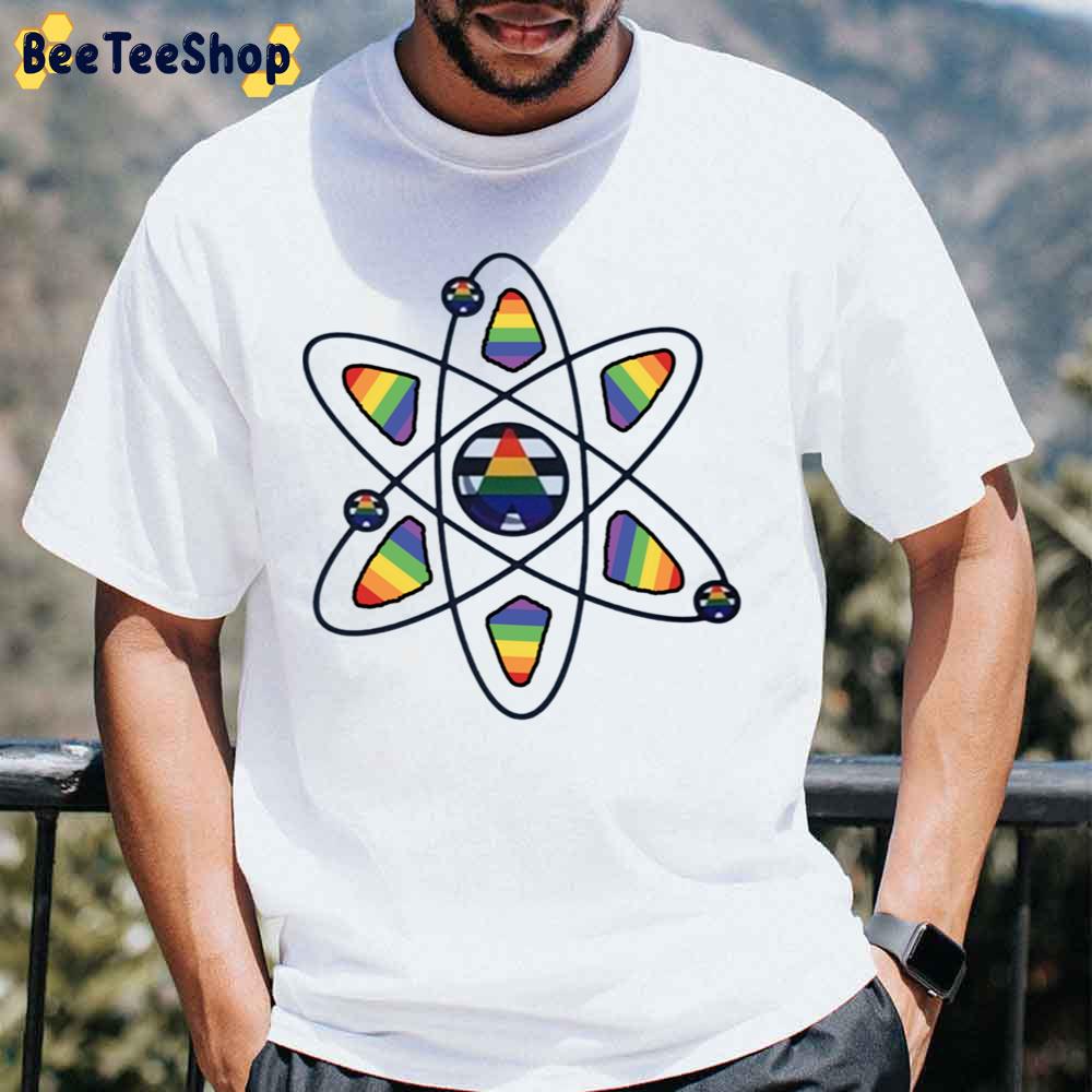 Rainbow Proud Starship Unisex T-Shirt Rainbow Proud Starship Unisex T-Shirt
