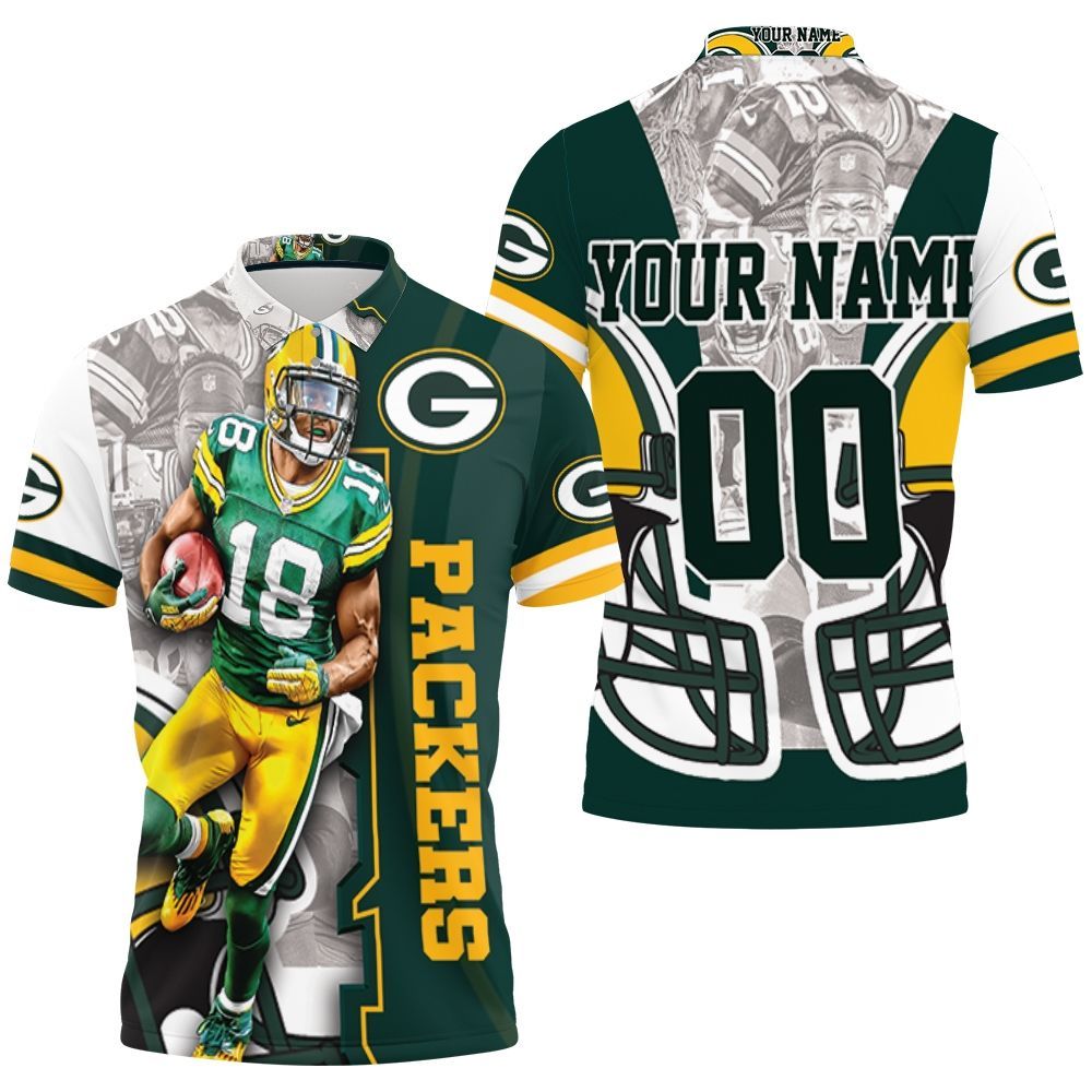 Randall Cobb 18 Green Bay Packers Thanks Nfc North Winner Personalized Polo Shirt All Over Print Shirt 3d T-shirt Randall Cobb 18 Green Bay Packers Thanks Nfc North Winner Personalized Polo Shirt All Over Print Shirt 3d T-shirt
