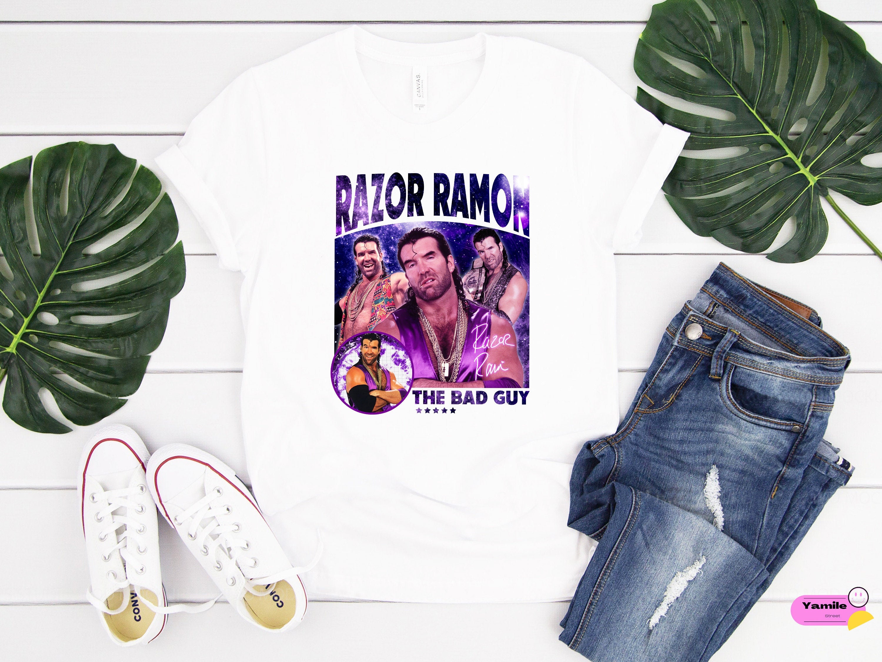 Razor Ramon The Bad Guy Purple Art Unisex T-Shirt