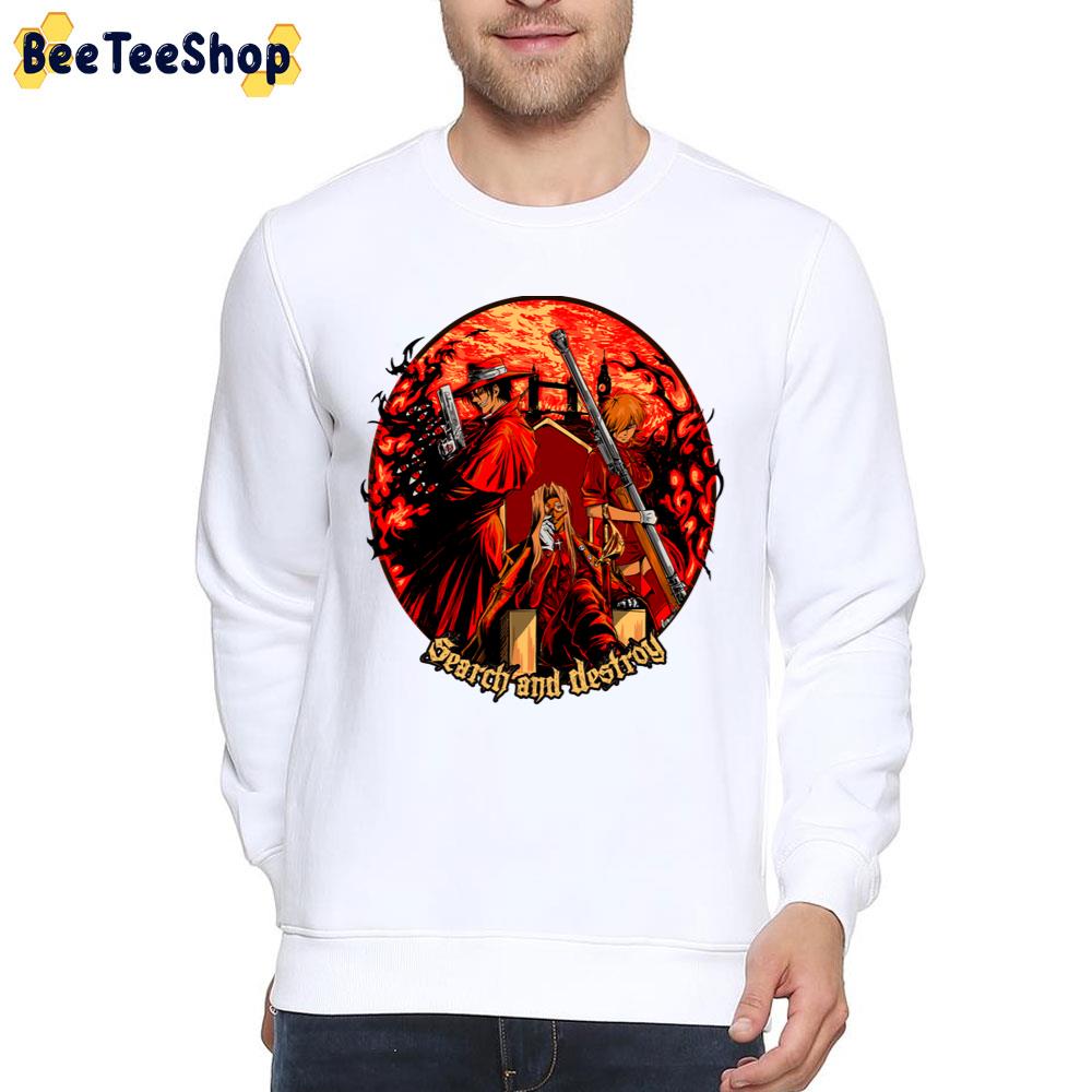 Red Art Search And Destroy Unisex T-Shirt Red Art Search And Destroy Unisex T-Shirt