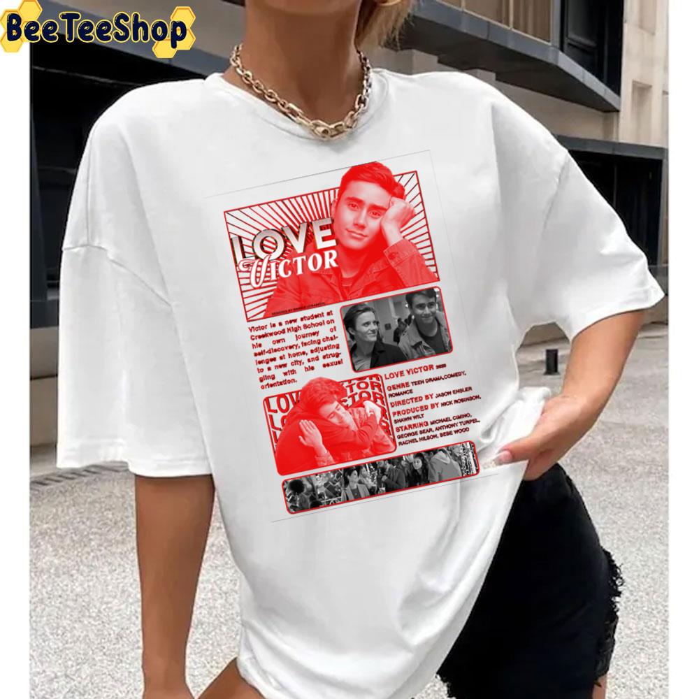 Red Black Art Love Victor Unisex T-Shirt Red Black Art Love Victor Unisex T-Shirt