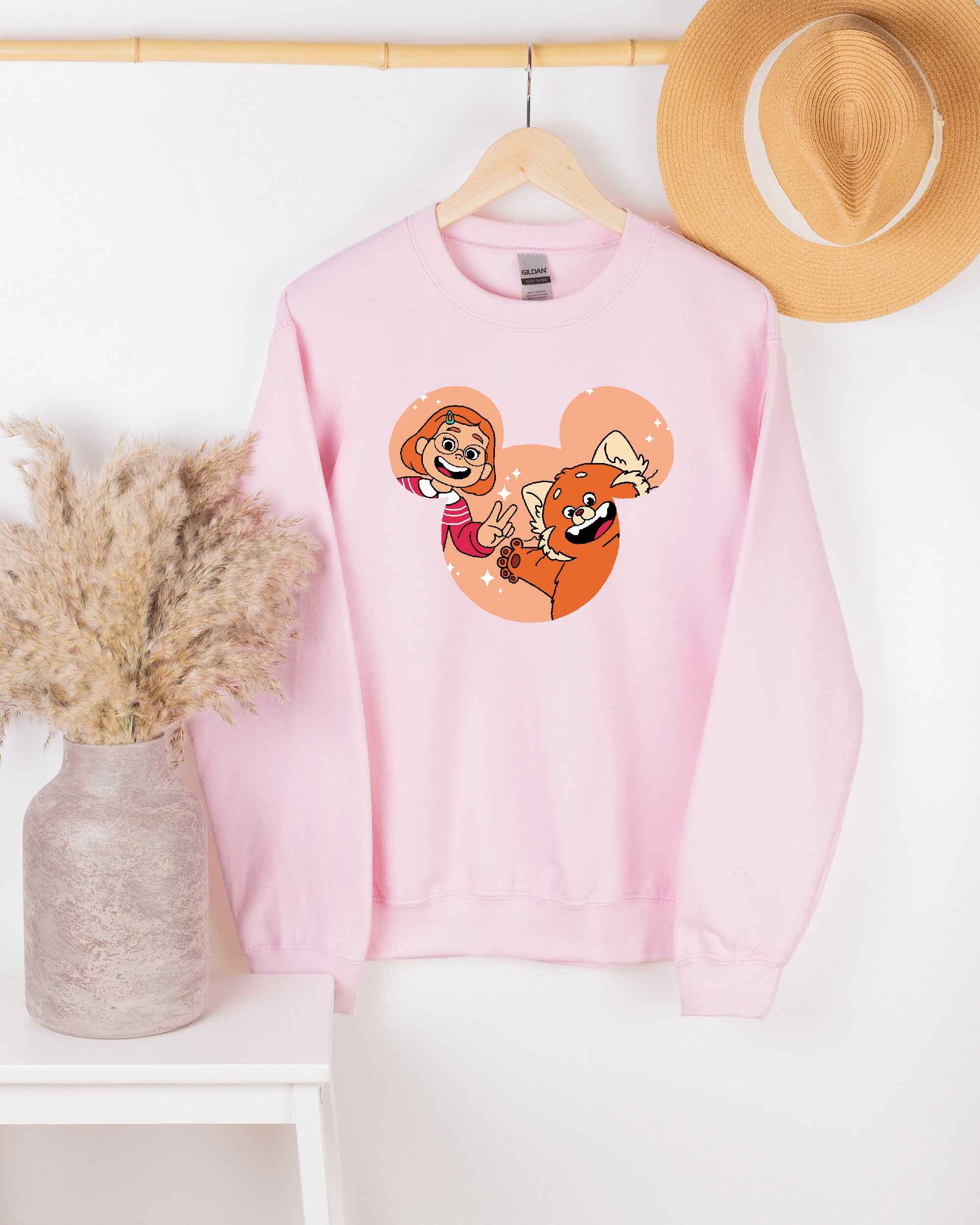 Red Panda Turning Red Movie Mickey Ears Unisex T-Shirt Red Panda Turning Red Movie Mickey Ears Unisex T-Shirt