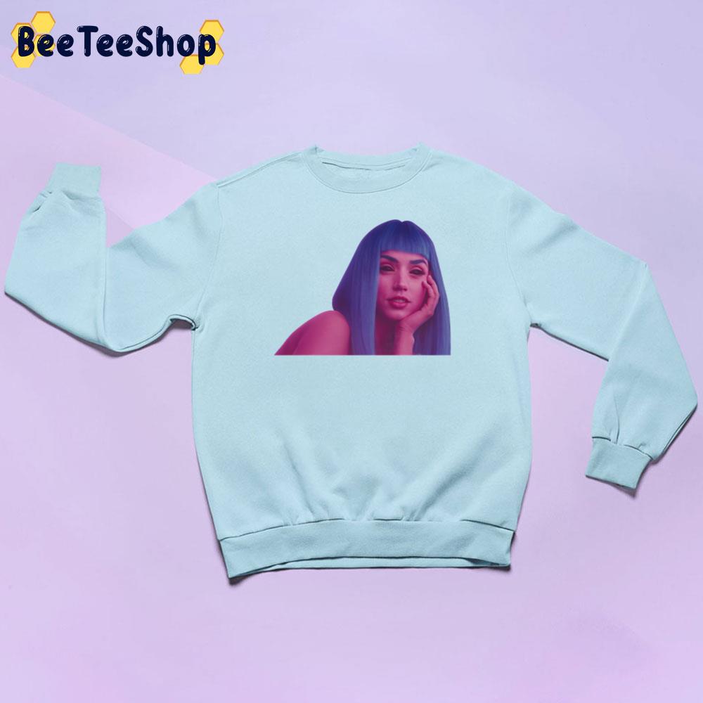 Retro Art Ana De Armas Unisex Sweatshirt Retro Art Ana De Armas Unisex Sweatshirt