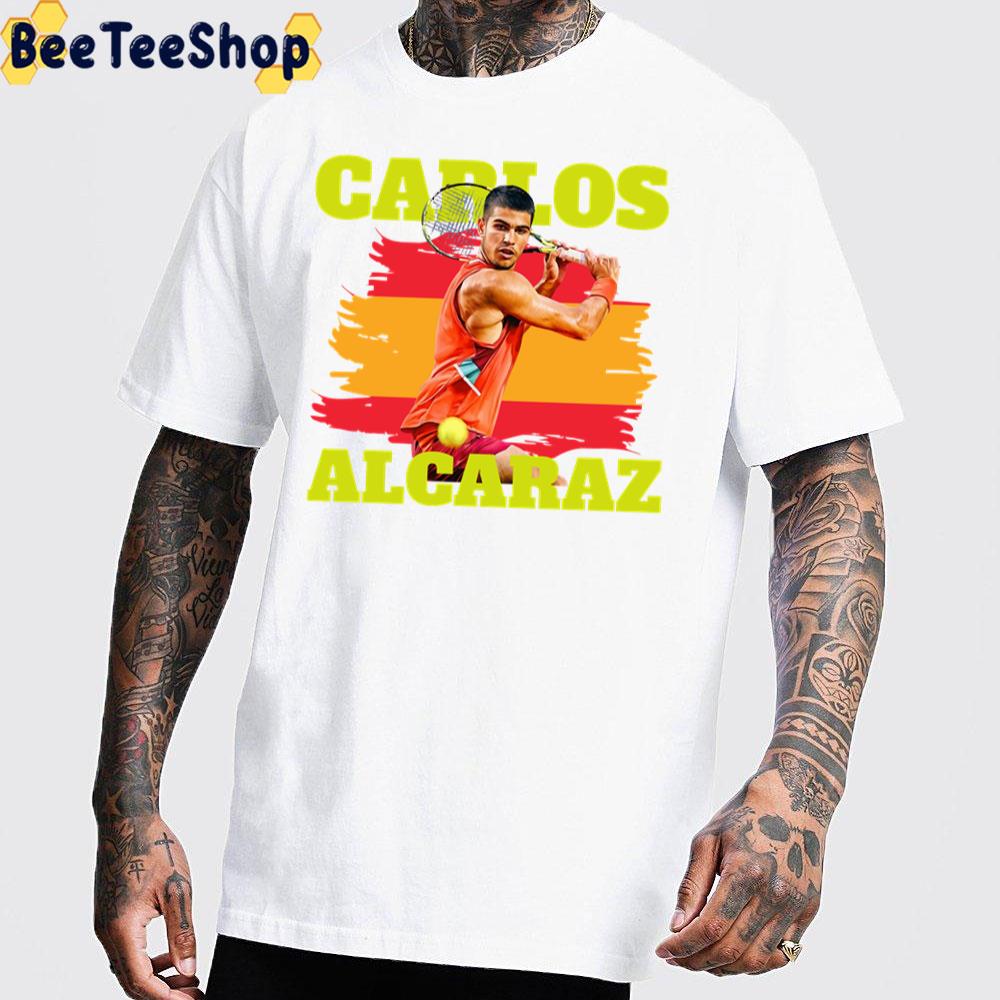 Retro Art Carlos Alcaraz Tennis Unisex T-Shirt Retro Art Carlos Alcaraz Tennis Unisex T-Shirt