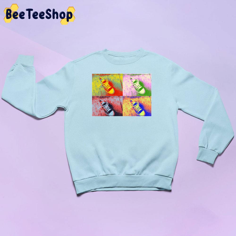 Retro Art Converse Shoes Unisex Sweatshirt Retro Art Converse Shoes Unisex Sweatshirt