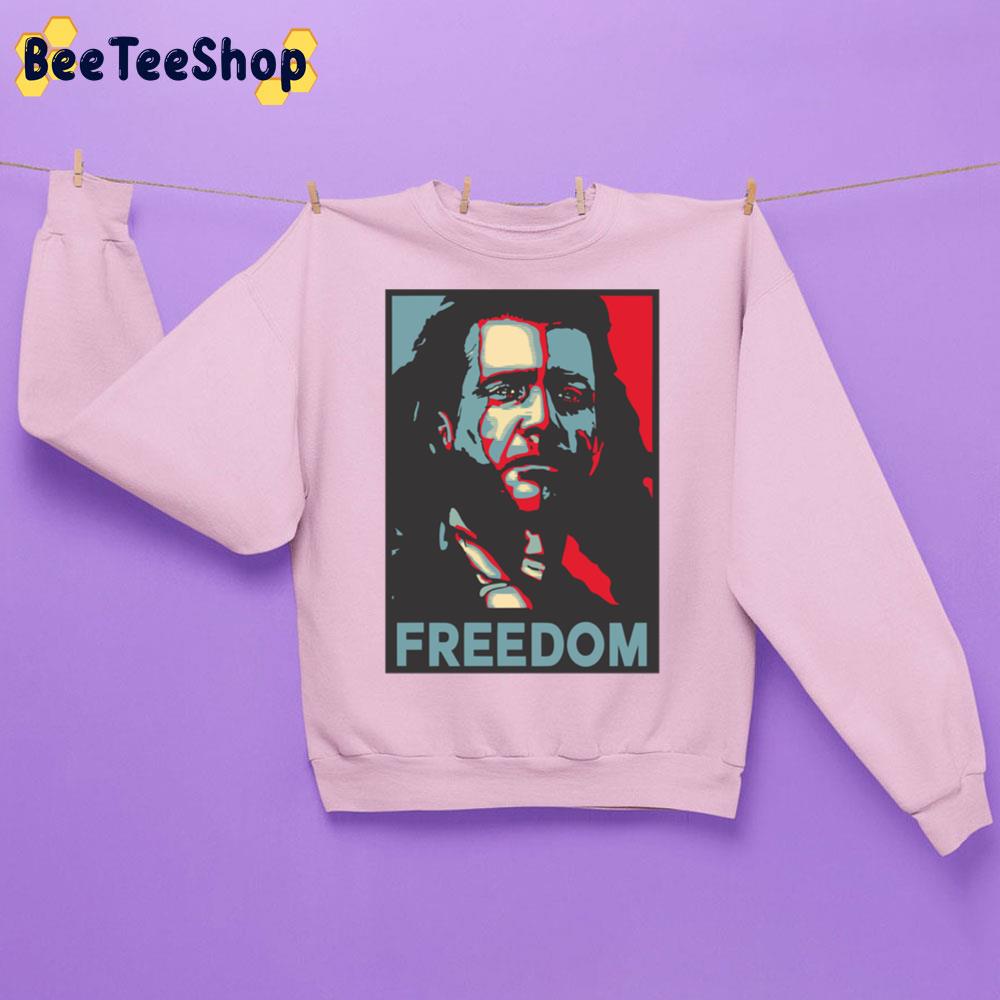 Retro Art Freedom Mel Gibson Unisex Sweatshirt Retro Art Freedom Mel Gibson Unisex Sweatshirt