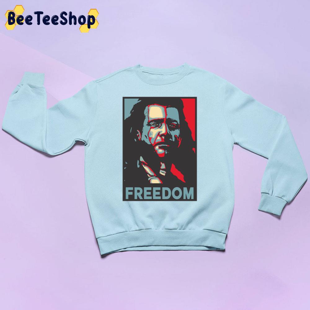 Retro Art Freedom Mel Gibson Unisex Sweatshirt Retro Art Freedom Mel Gibson Unisex Sweatshirt