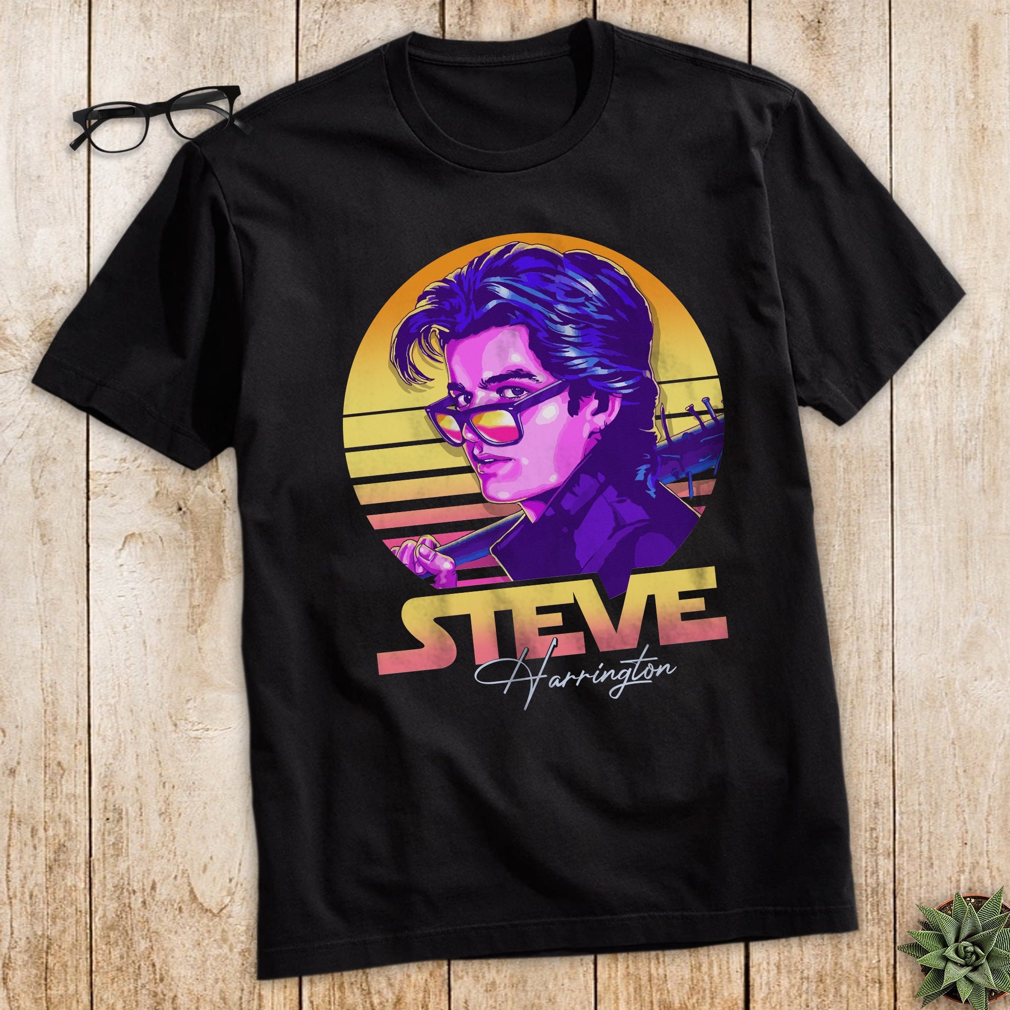 Retro Art Harrington Hawkins Indiana Stranger Things Unisex T-Shirt Retro Art Harrington Hawkins Indiana Stranger Things Unisex T-Shirt