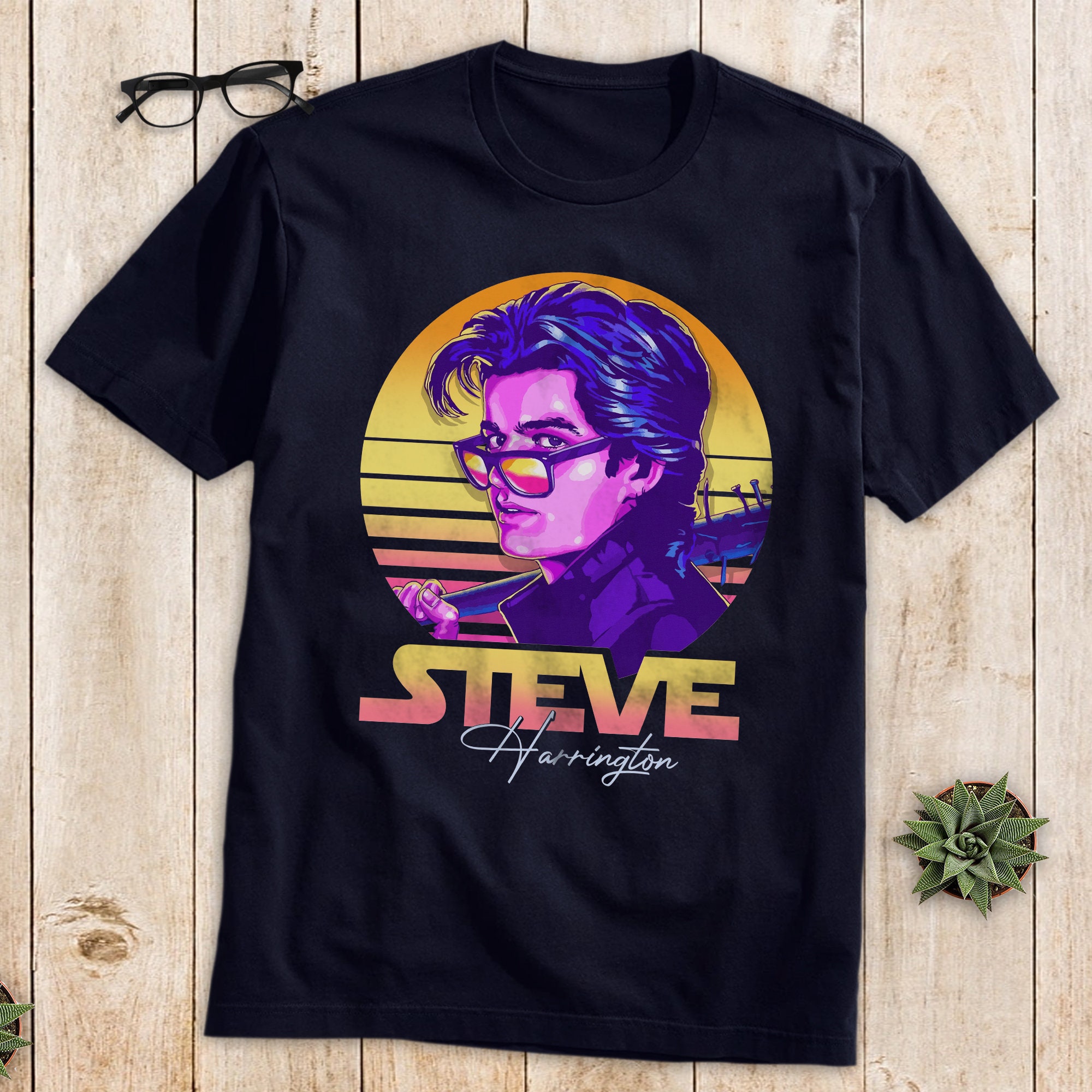 Retro Art Harrington Hawkins Indiana Stranger Things Unisex T-Shirt Retro Art Harrington Hawkins Indiana Stranger Things Unisex T-Shirt