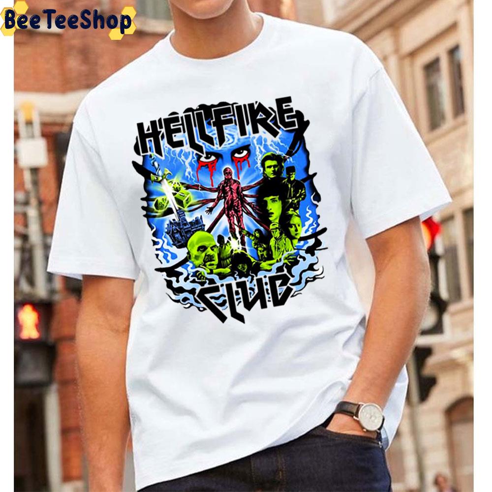 Retro Art Hellfire Club Stranger Things 4 2022 Unisex T-Shirt Retro Art Hellfire Club Stranger Things 4 2022 Unisex T-Shirt