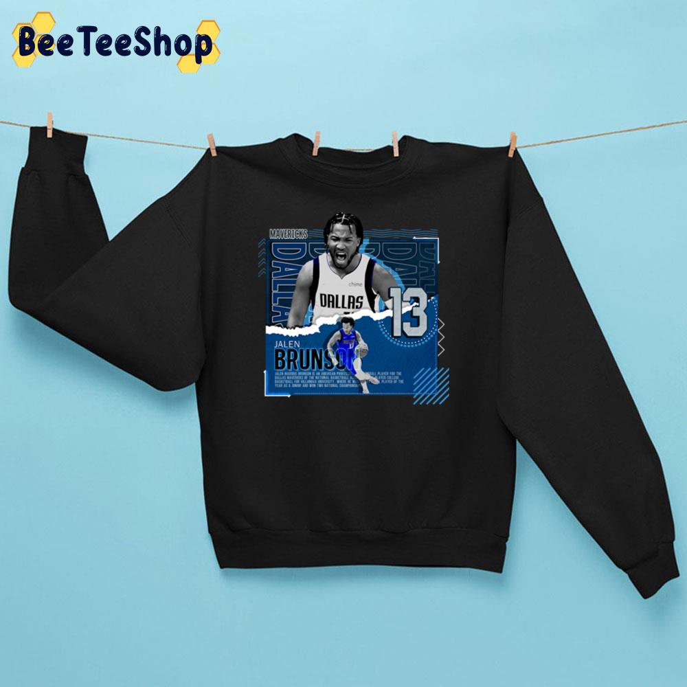 Retro Art Jalen Brunson Basketball Unisex Sweatshirt Retro Art Jalen Brunson Basketball Unisex Sweatshirt