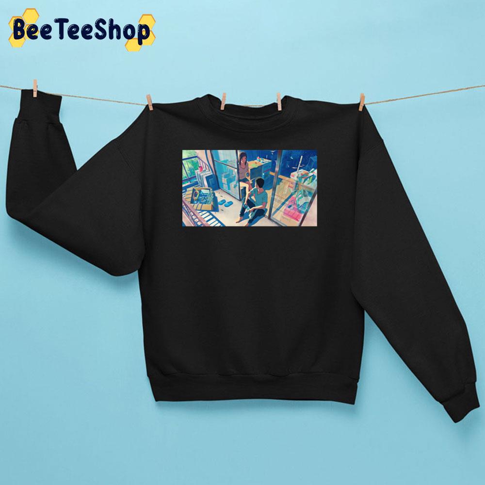 Retro Art Kotonoha No Niwa The Garden Of Words Unisex Sweatshirt Retro Art Kotonoha No Niwa The Garden Of Words Unisex Sweatshirt