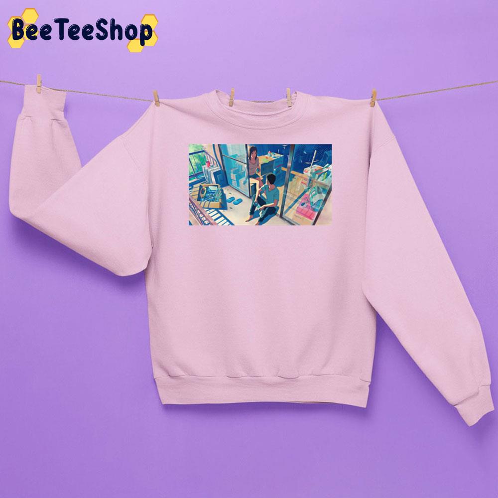 Retro Art Kotonoha No Niwa The Garden Of Words Unisex Sweatshirt Retro Art Kotonoha No Niwa The Garden Of Words Unisex Sweatshirt