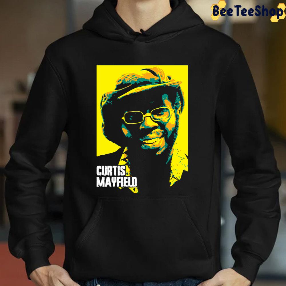Retro Curtis Mayfield Guitarist And Record Produ Unisex T-Shirt Retro Curtis Mayfield Guitarist And Record Produ Unisex T-Shirt