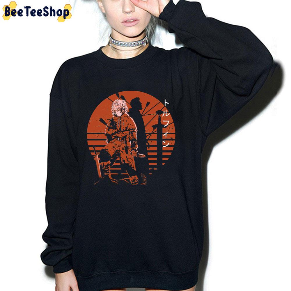 Retro Sunset Thorfinn Vinland Saga Unisex T-Shirt Retro Sunset Thorfinn Vinland Saga Unisex T-Shirt