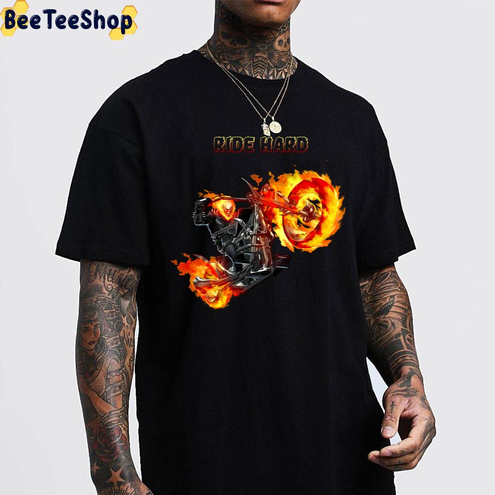 Ride Hard Ghost Rider Unisex T-Shirt Ride Hard Ghost Rider Unisex T-Shirt