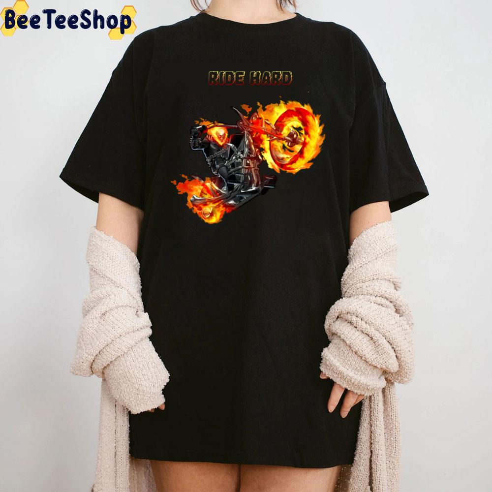 Ride Hard Ghost Rider Unisex T-Shirt Ride Hard Ghost Rider Unisex T-Shirt