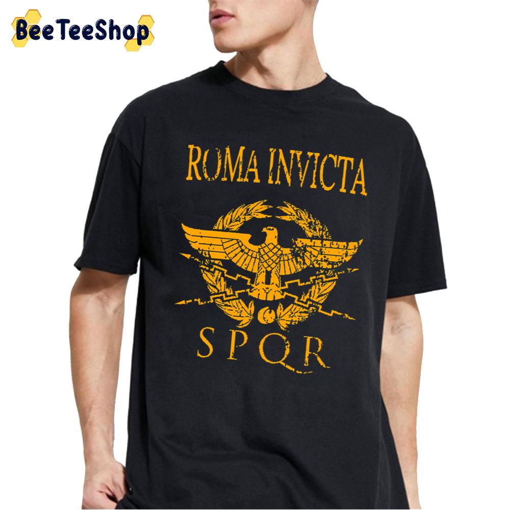 Roma Invicta Spqr Unisex T-Shirt Roma Invicta Spqr Unisex T-Shirt