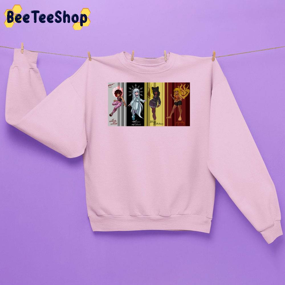 Rwby Pajama Party Art Unisex Sweatshirt Rwby Pajama Party Art Unisex Sweatshirt