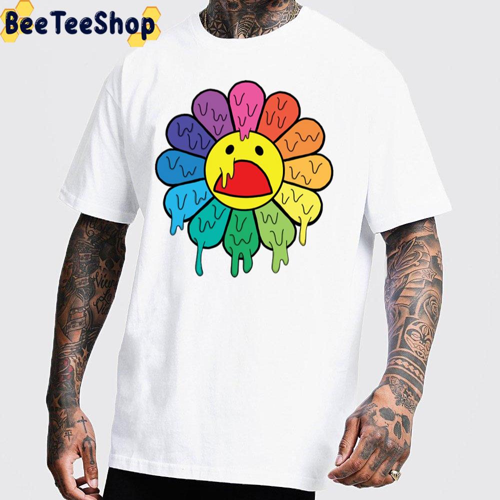 Sad Flower Rainbow Unisex T-Shirt Sad Flower Rainbow Unisex T-Shirt