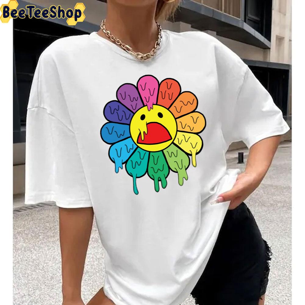 Sad Flower Rainbow Unisex T-Shirt Sad Flower Rainbow Unisex T-Shirt