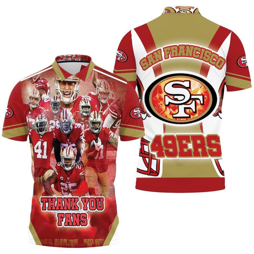 San Francisco 49ers Super Bowl 2021 Nfc West Division Thank You Fans Polo Shirt All Over Print Shirt 3d T-shirt San Francisco 49ers Super Bowl 2021 Nfc West Division Thank You Fans Polo Shirt All Over Print Shirt 3d T-shirt