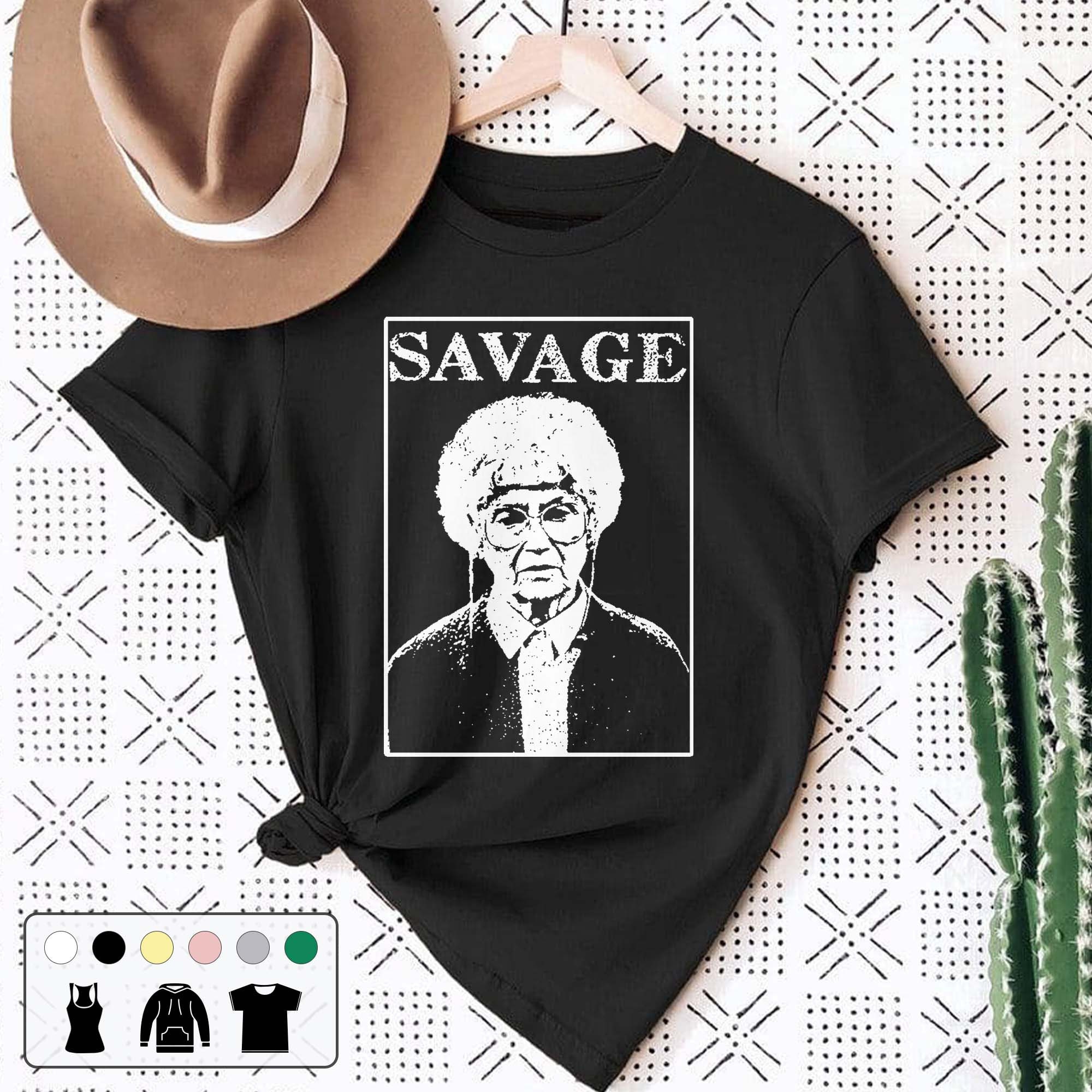 Savage Distressed Graphic Vintage Unisex T-Shirt Savage Distressed Graphic Vintage Unisex T-Shirt