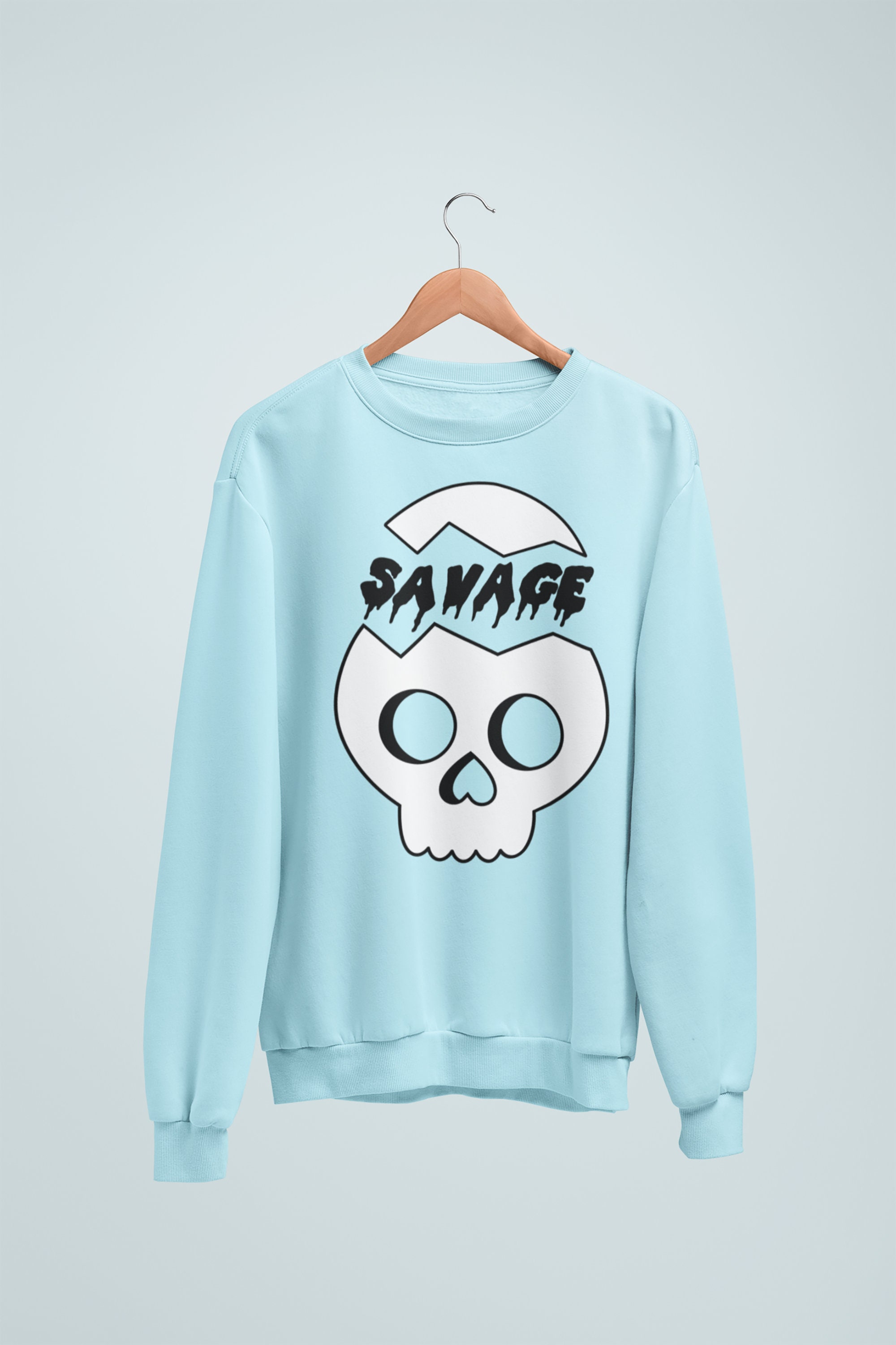 Savage Kawaii Creepy Cute Unisex Sweatshirt