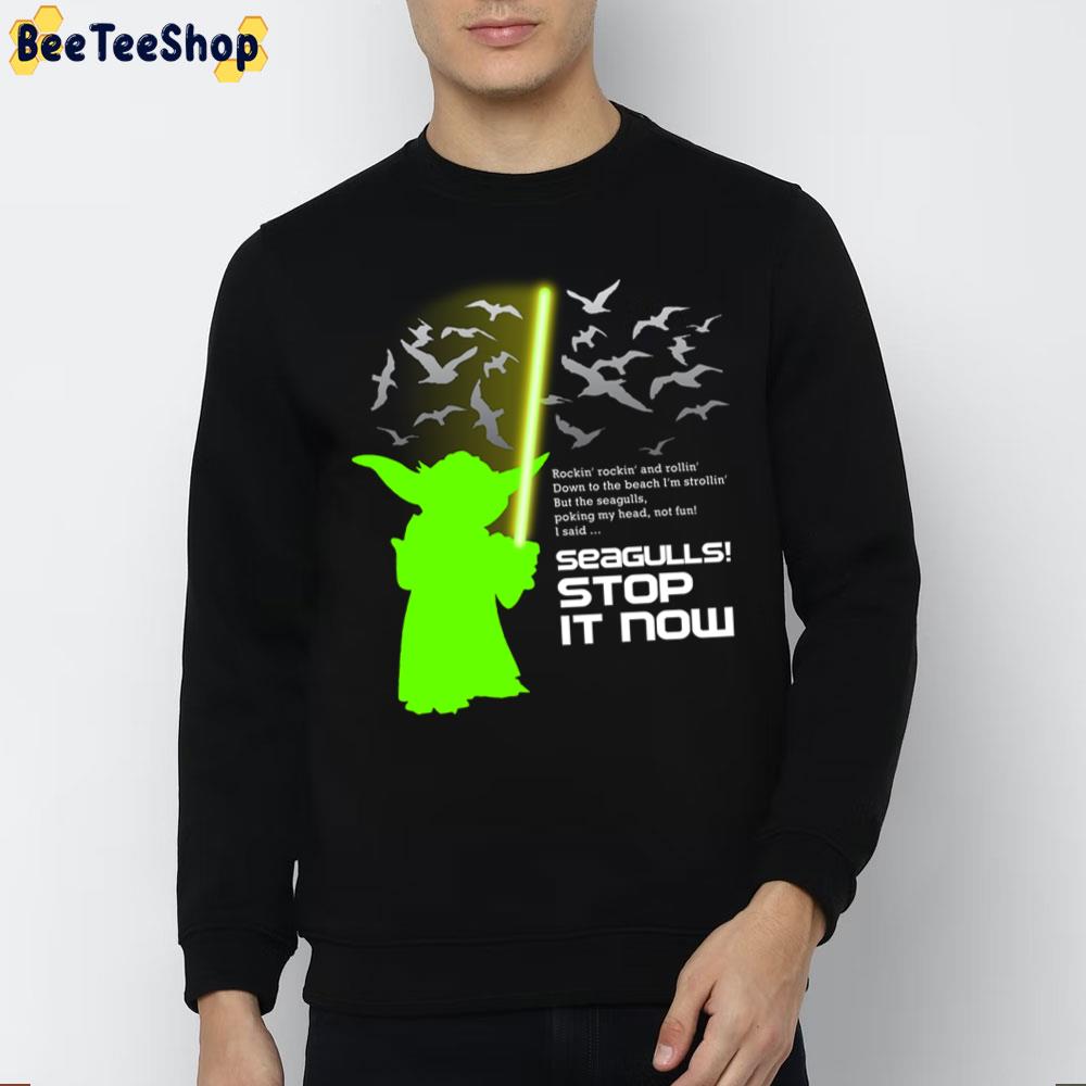 Seagulls Stop It Now Green Yoda Unisex T-Shirt Seagulls Stop It Now Green Yoda Unisex T-Shirt