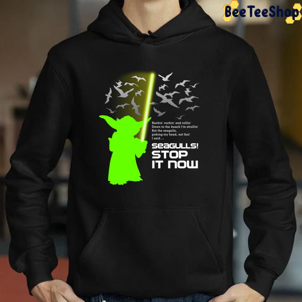 Seagulls Stop It Now Green Yoda Unisex T-Shirt Seagulls Stop It Now Green Yoda Unisex T-Shirt