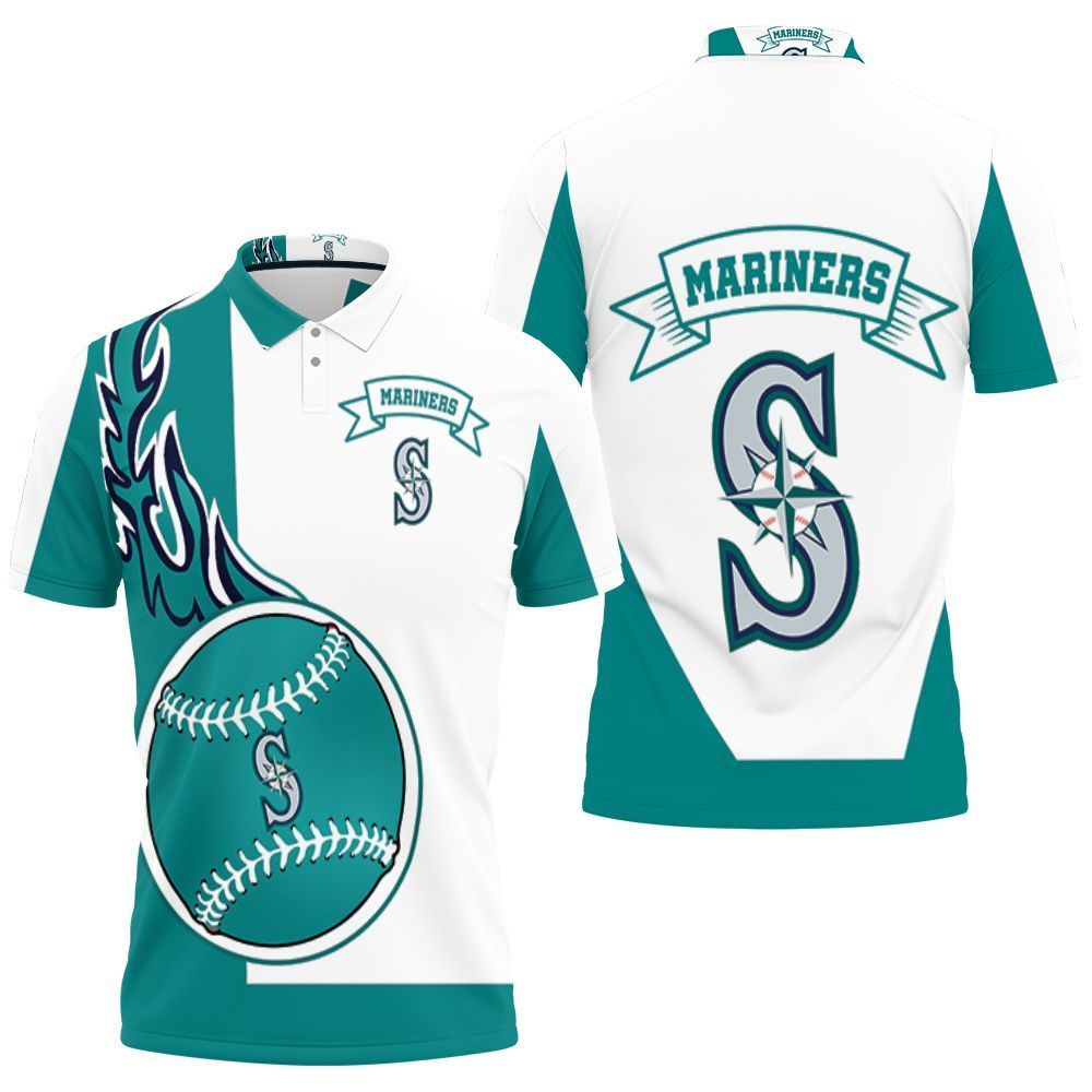 Seattle Mariners 3d Polo Shirt Jersey All Over Print Shirt 3d T-shirt Seattle Mariners 3d Polo Shirt Jersey All Over Print Shirt 3d T-shirt