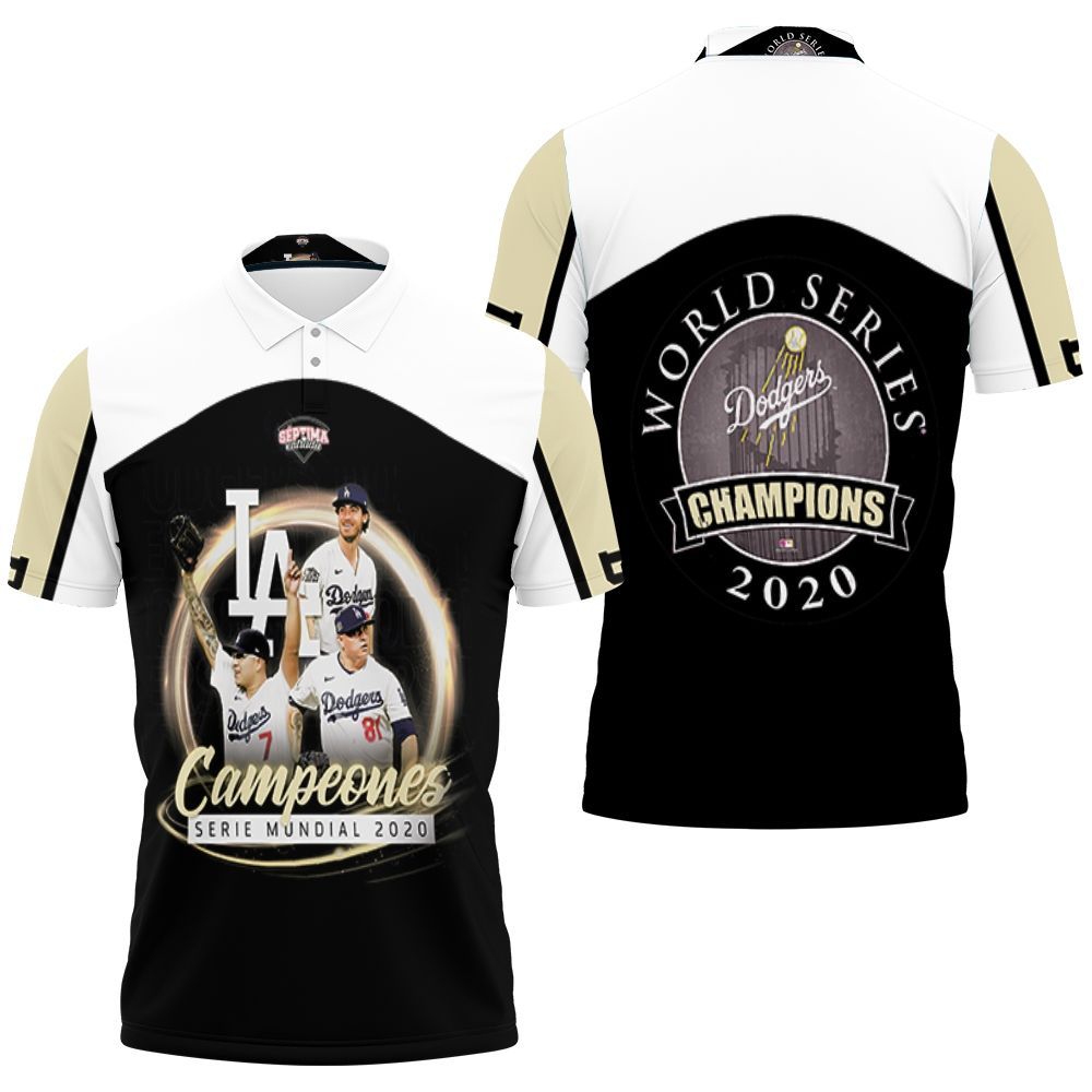 Serie Mundial Los Angeles Dodgers Campeones Polo Shirt All Over Print Shirt 3d T-shirt Serie Mundial Los Angeles Dodgers Campeones Polo Shirt All Over Print Shirt 3d T-shirt